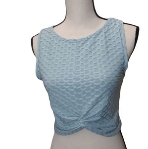IRIS Crop top size M. New with tag, color light blue.